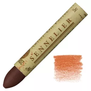 Olejový pastel Sennelier - varianty - 208 Mars Orange