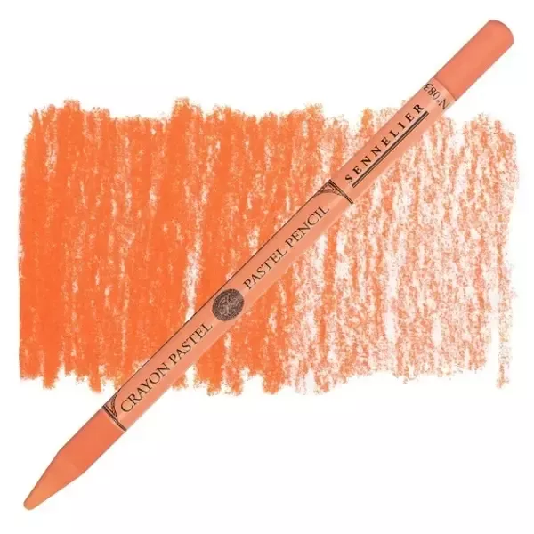 Pastely v bezdřevé tužce Sennelier - různé odstíny - 83 Vermilion