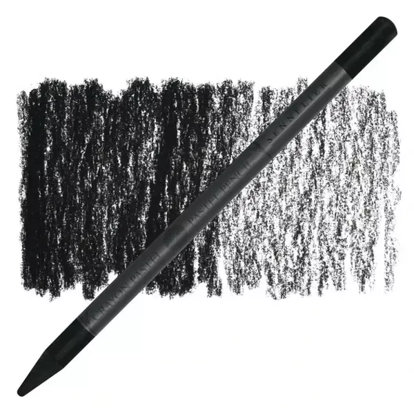Pastely v bezdřevé tužce Sennelier - různé odstíny - 526 Lamp Black