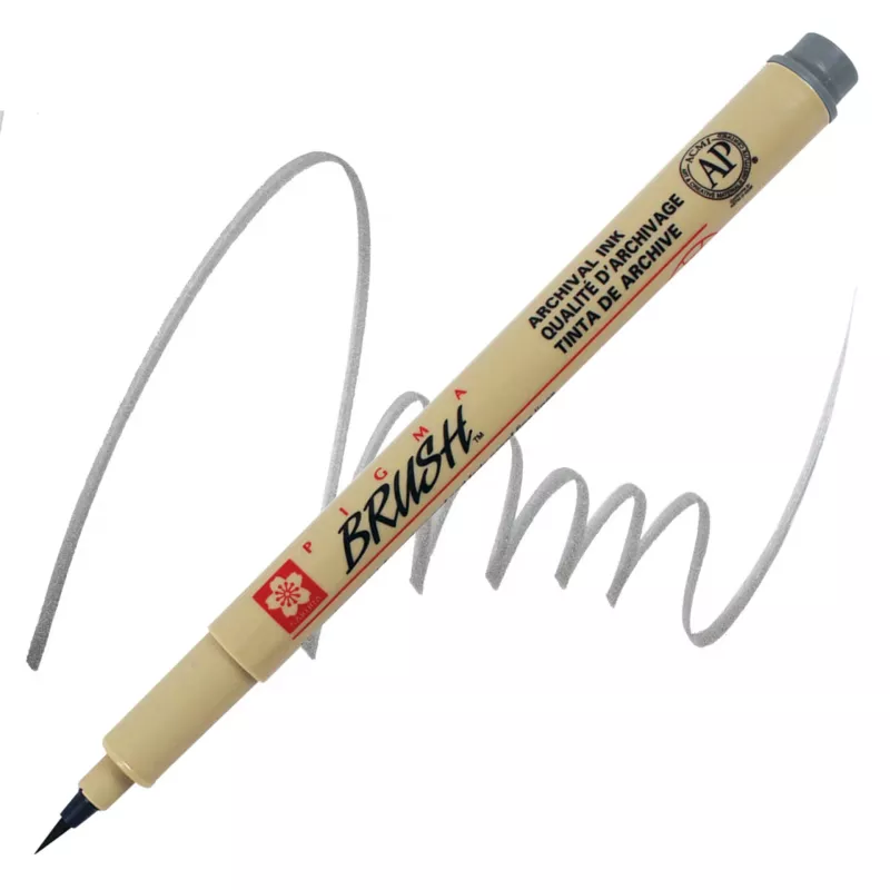 Pigma Brush - štětečkový hrot - varianty - XSDKBR44 - Cool Gray Sakura