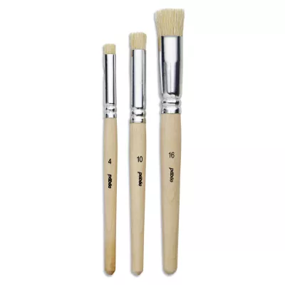 Sada tupovacích štětců Pébéo - 3 kusy