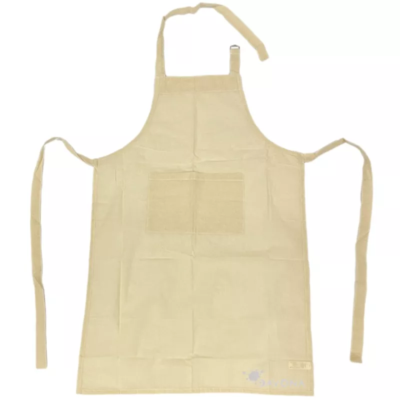 Zástěra s kapsou režná (60 × 90 cm)