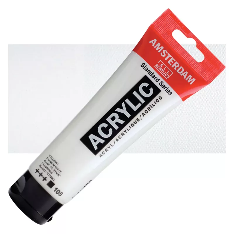 Akrylové barvy Amsterdam 20ml - varianty - 105 Titanium White Royal Talens