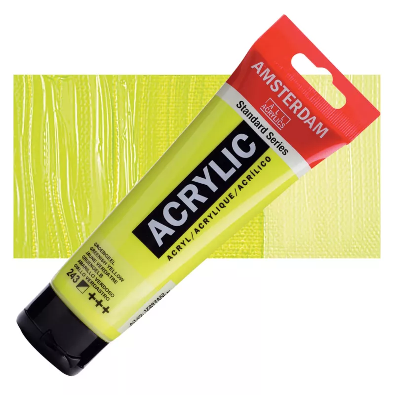 Akrylové barvy Amsterdam 20ml - varianty - 243 Greenish Yellow Royal Talens