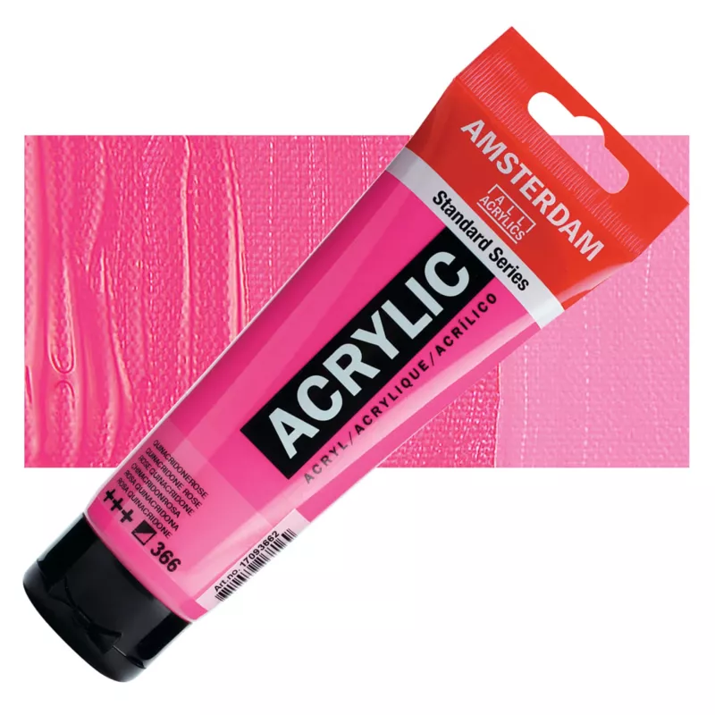Akrylové barvy Amsterdam 20ml - varianty - 366 Quinacridone Rose Royal Talens