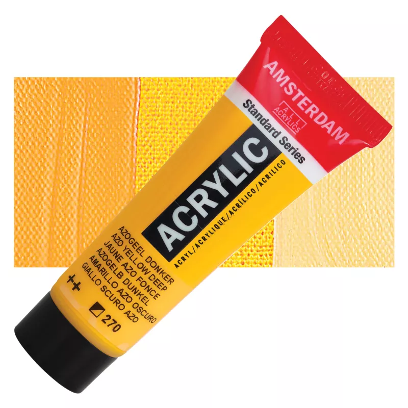 Akrylové barvy Amsterdam 250ml - varianty - 270 Azo Yellow Deep