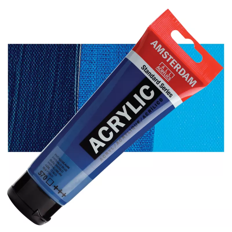 Akrylové barvy Amsterdam 250ml - varianty - 570 Phthalo Blue