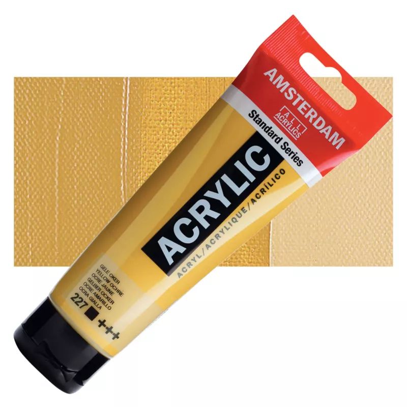Akrylové barvy Amsterdam 250ml - varianty - 227 Yellow Ochre