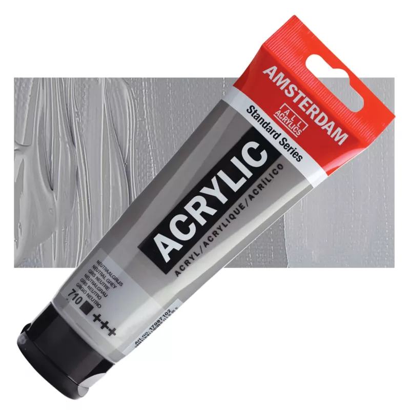 Akrylové barvy Amsterdam 250ml - varianty - 710 Neutral Grey