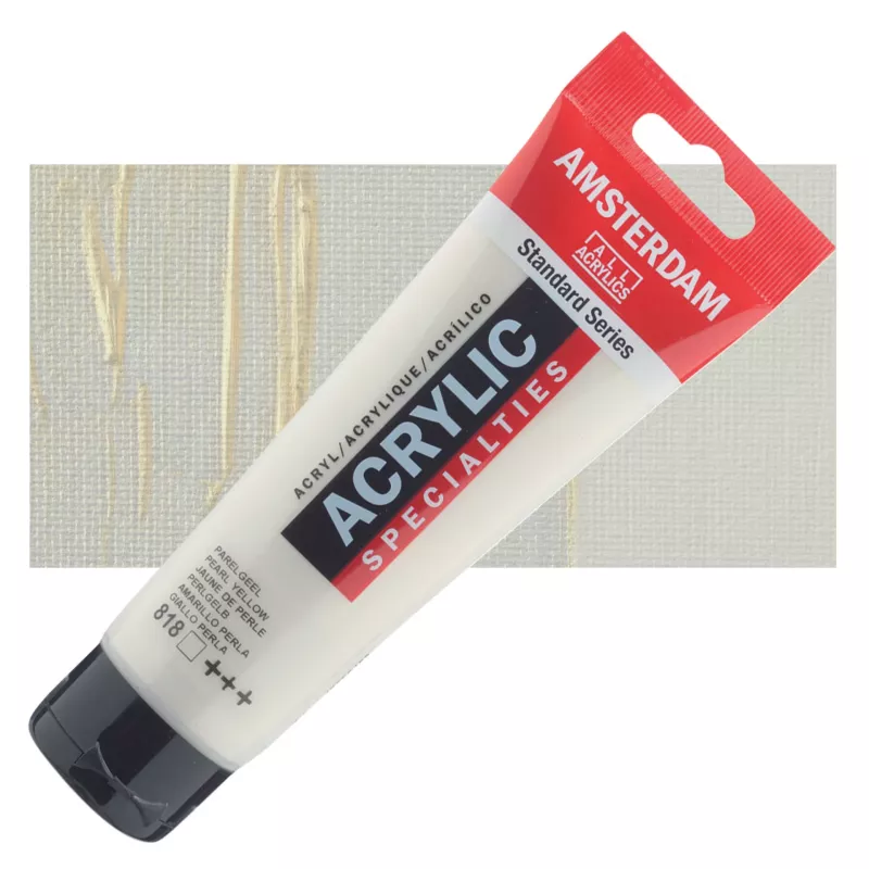Akrylové barvy Amsterdam 250ml - varianty - 818 Pearl Yellow