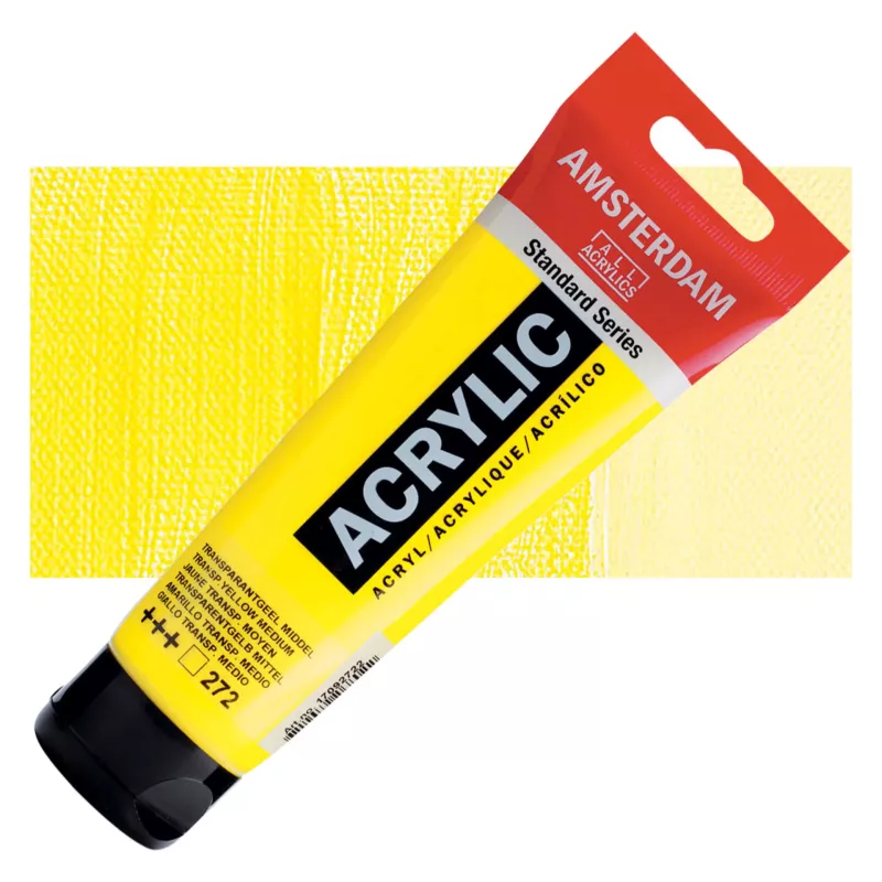 Akrylové barvy Amsterdam 250ml - varianty - 272 Transparent Yellow Medium