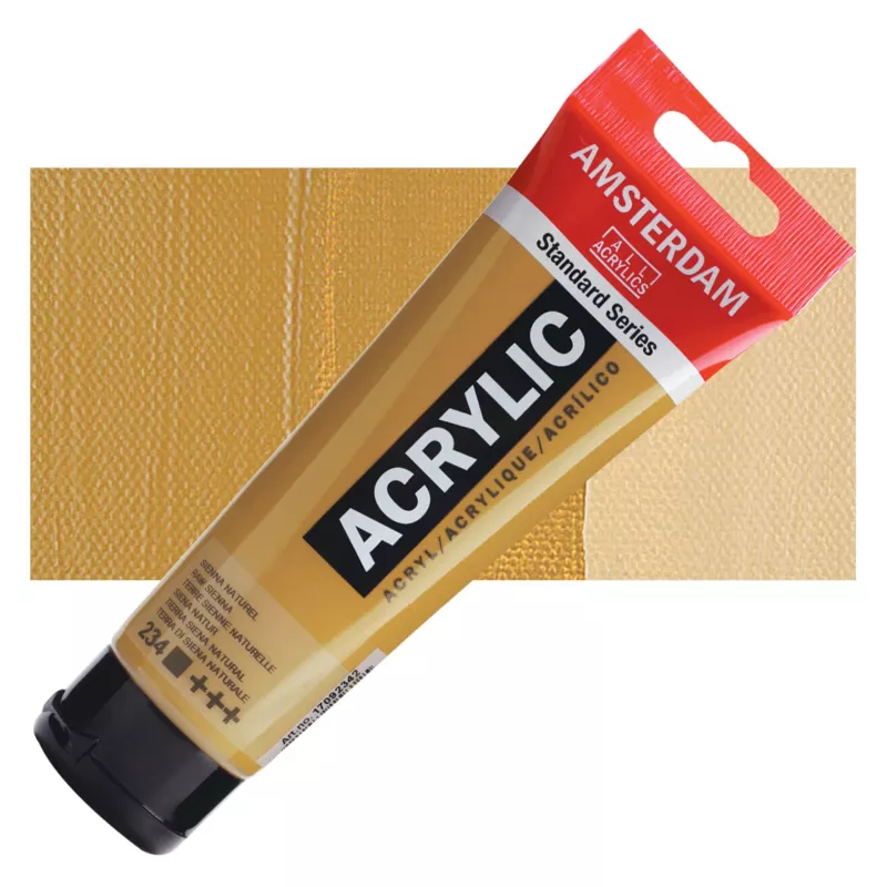 Akrylové barvy Amsterdam 120ml - varianty - 234 Raw Sienna Royal Talens