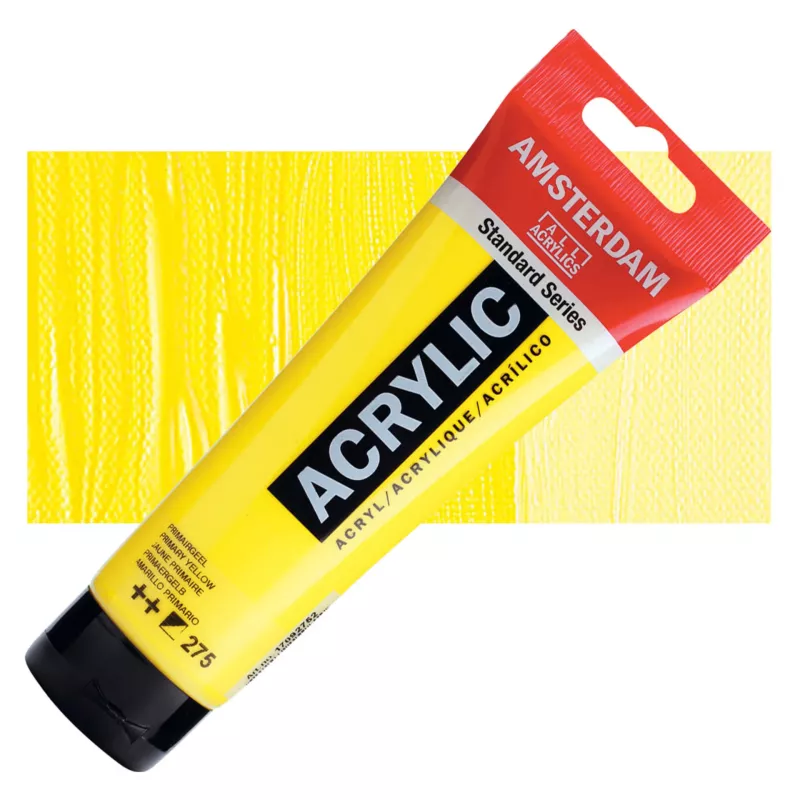 Akrylové barvy Amsterdam 120ml - varianty - 275 Primary Yellow Royal Talens