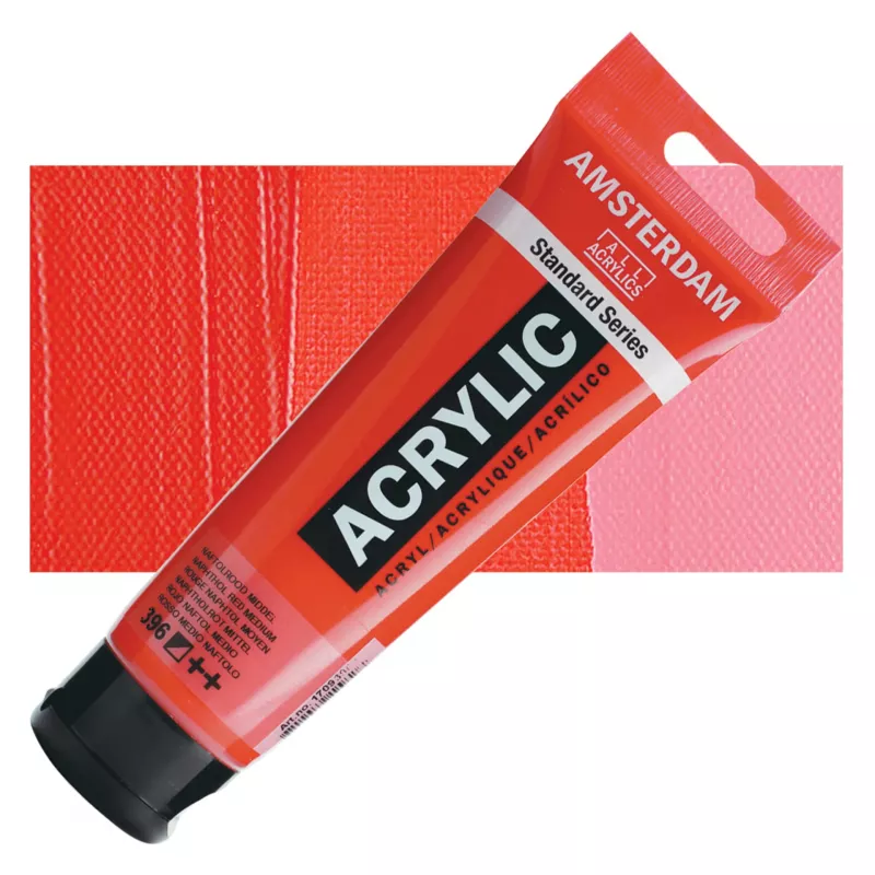 Akrylové barvy Amsterdam 120ml - varianty - 396 Naphthol Red Medium Royal Talens