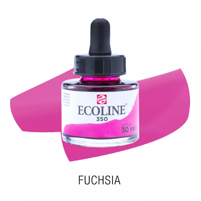 Ecoline akvarelový inkoust 30ml - Fuchsia 350