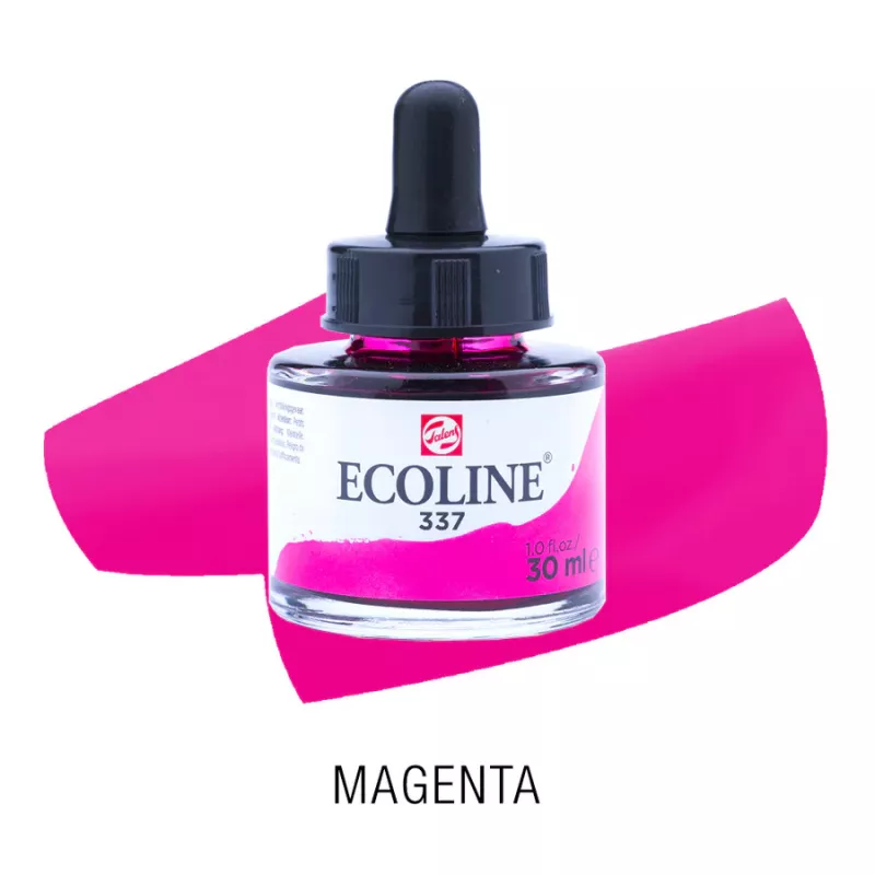 Ecoline akvarelový inkoust 30ml - Magenta 337