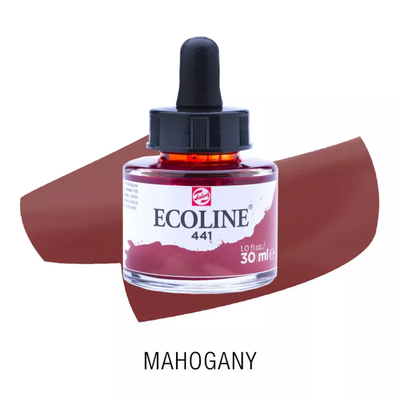 Ecoline akvarelový inkoust 30ml - Mahagony 441