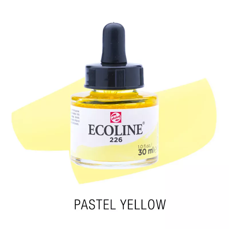 Ecoline akvarelový inkoust 30ml - Pastel Yellow 226