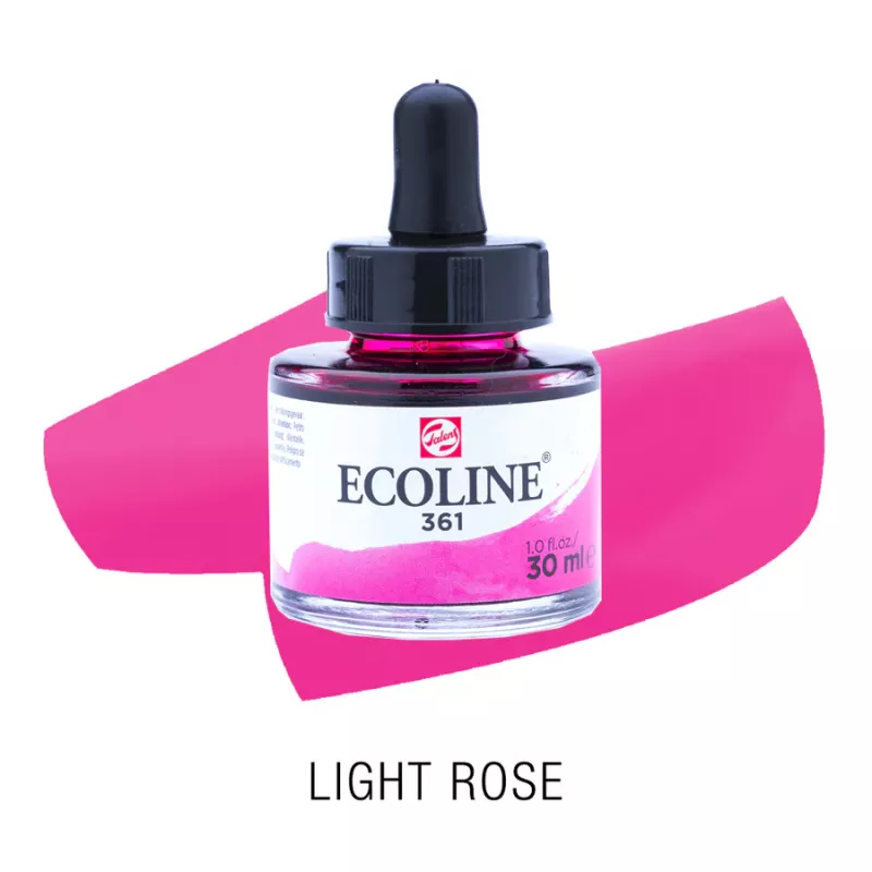 Ecoline akvarelový inkoust 30ml - Rosé 361