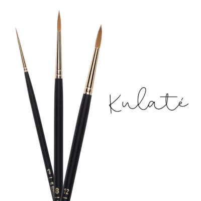 Kulaté štětce Rembrandt, série 241 - varianty | Rembrandt série 241 - č.00, Rembrandt série 241 - č.0, Rembrandt série 241 - č.1, Rembrandt série 241 - č.2, Rembrandt série 241 - č.4, Rembrandt série 241 - č.6, Rembrandt série 241 - č.8, Rembrandt série 241 - č.10, Rembrandt série 241 - č.12, Rembrandt série 241 - č.14, Rembrandt série 241 - č.16