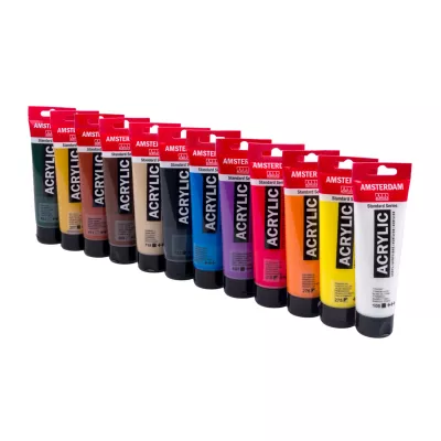 Sada akrylových barev Amsterdam Standard - 12 × 120 ml