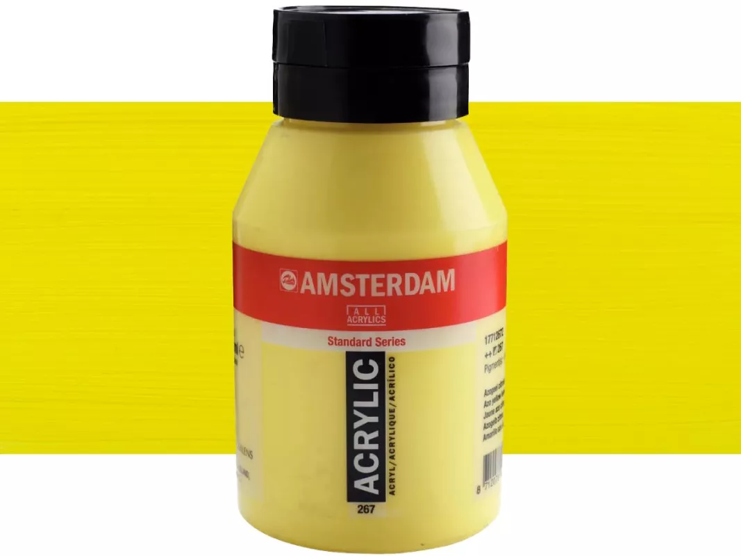 Akrylové barvy Amsterdam 1000ml - varianty - 267 Azo Yellow Lemon