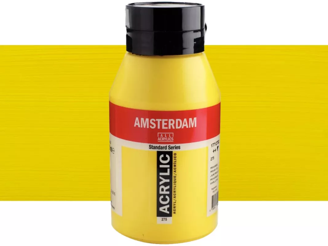 Akrylové barvy Amsterdam 1000ml - varianty - 275 Primary Yellow