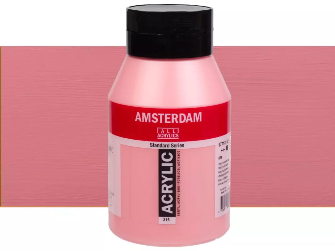 Akrylové barvy Amsterdam 1000ml - varianty - 316 Venetian Rose