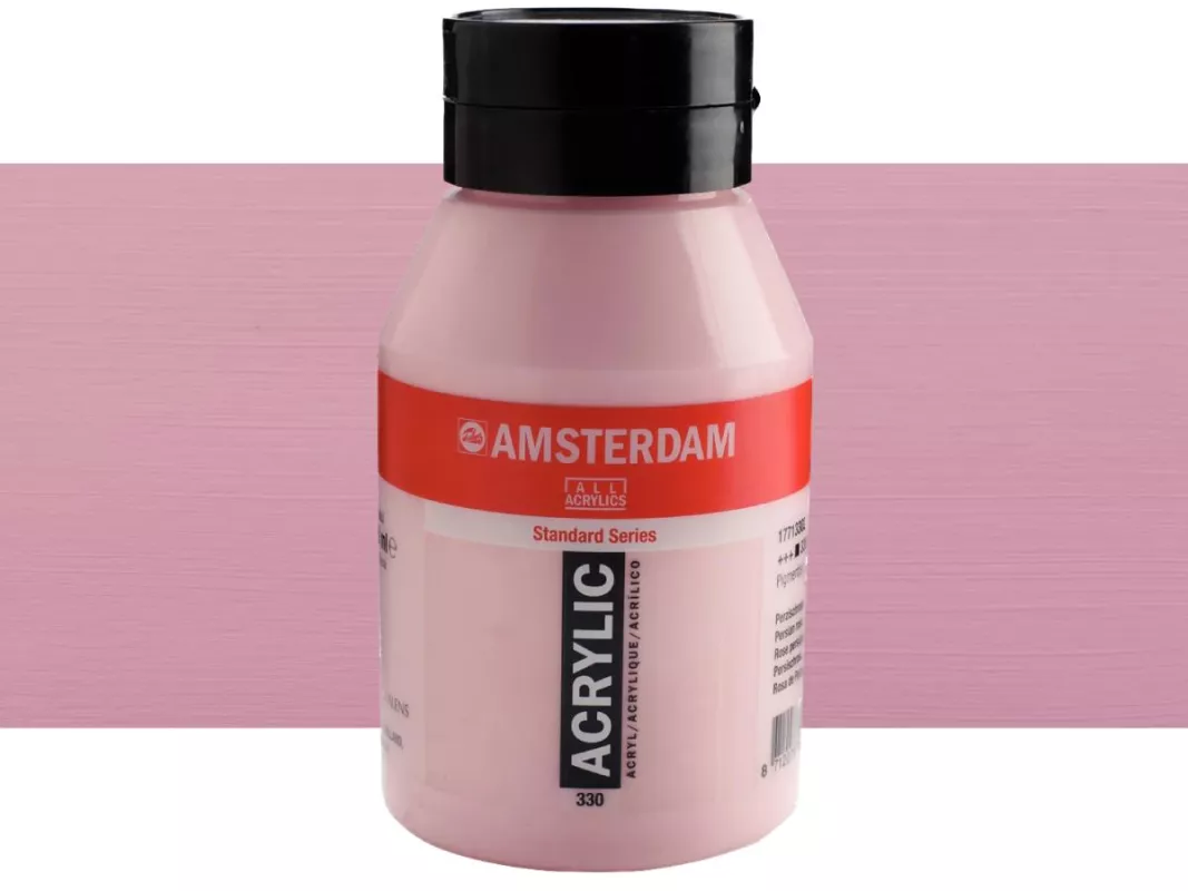 Akrylové barvy Amsterdam 1000ml - varianty - 330 Persian Rose