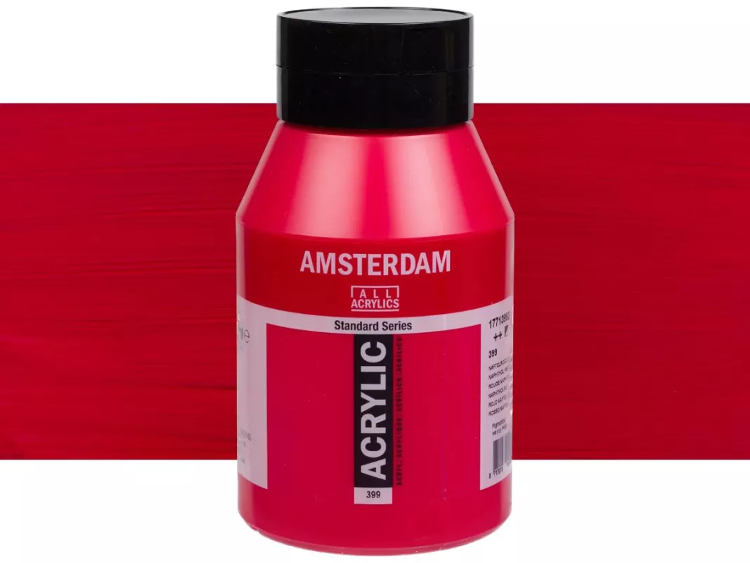 Akrylové barvy Amsterdam 1000ml - varianty - 399 Naphthol Red Deep