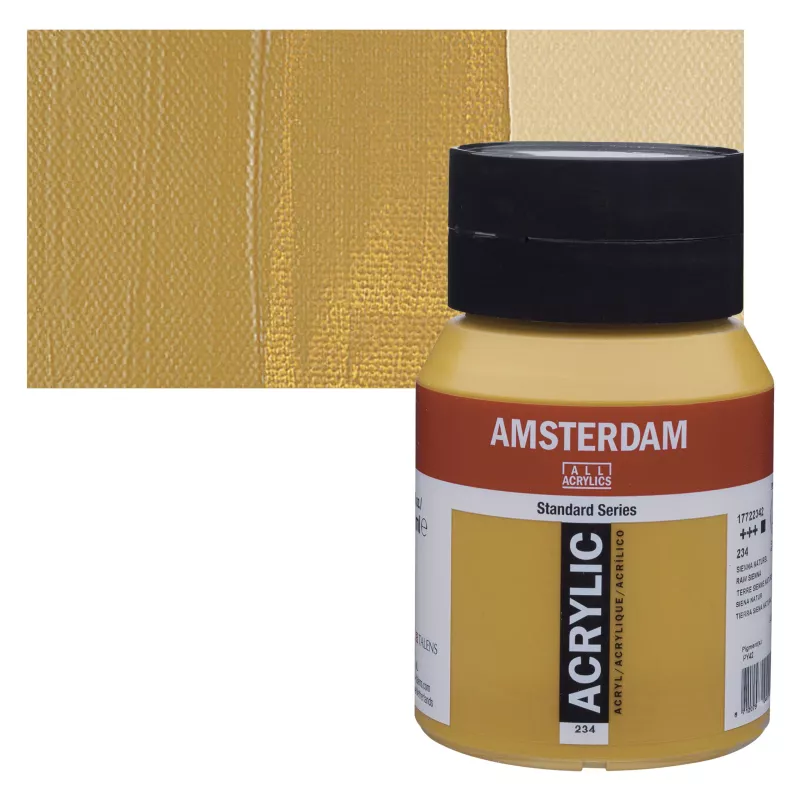 Akrylové barvy Amsterdam 500ml - varianty - 234 Raw Sienna