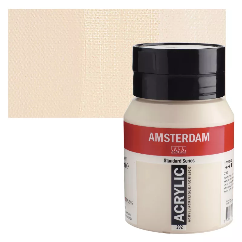 Akrylové barvy Amsterdam 500ml - varianty - 292 Naples Yellow red Light