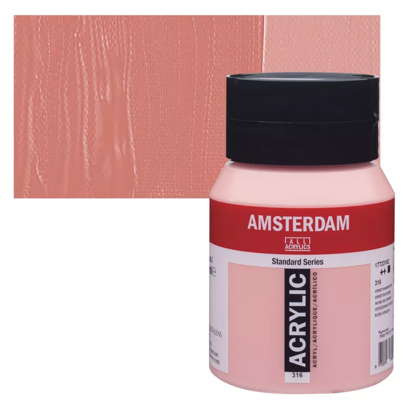 Akrylové barvy Amsterdam 500ml - varianty - 316 Venetian Rose