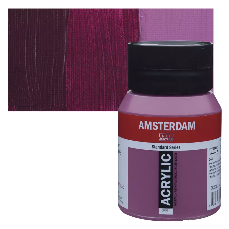 Akrylové barvy Amsterdam 500ml - varianty - 344 Caput Mort. Violet