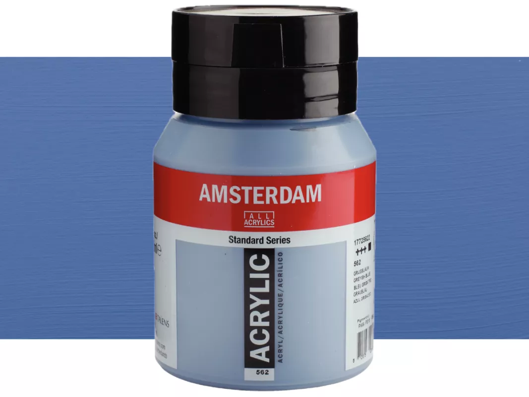 Akrylové barvy Amsterdam 500ml - varianty - 562 Greyblue