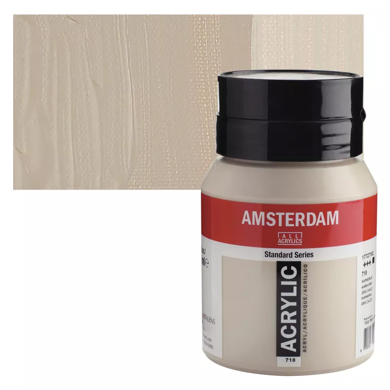 Akrylové barvy Amsterdam 500ml - varianty - 718 Warm Grey