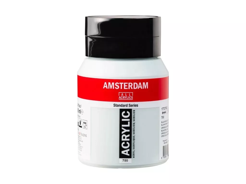 Akrylové barvy Amsterdam 500ml - varianty - 750 Bluish Grey Light
