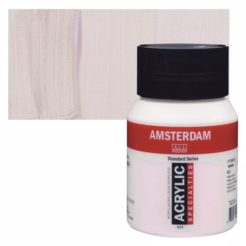Akrylové barvy Amsterdam 500ml - varianty - 821 Pearl Violet