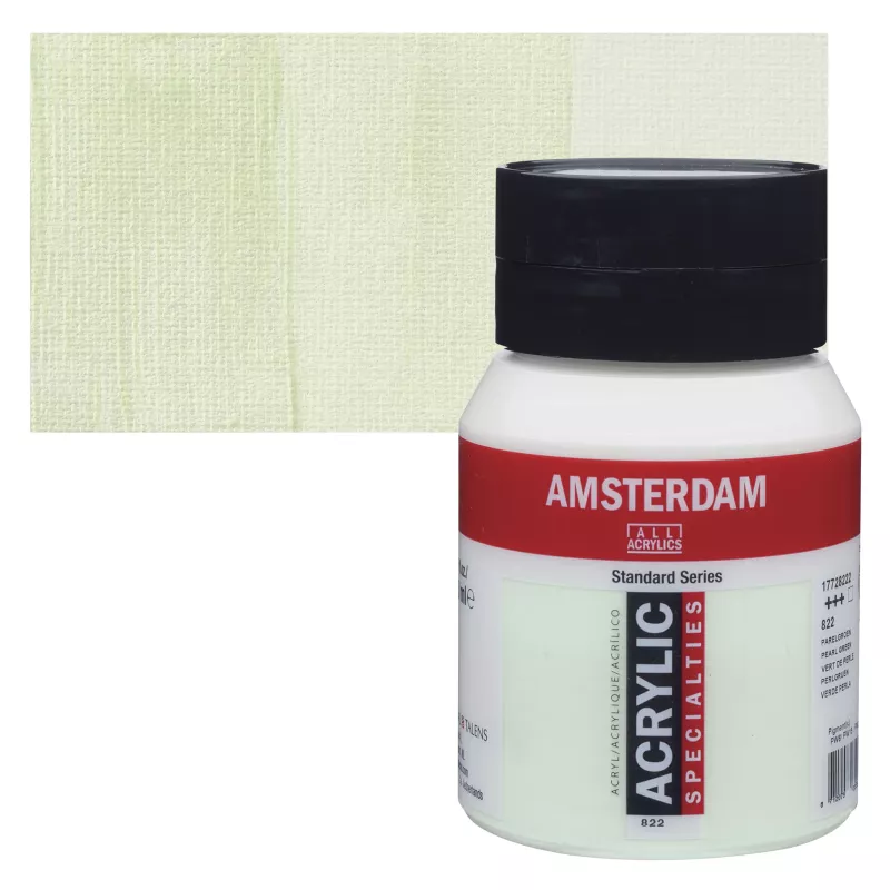 Akrylové barvy Amsterdam 500ml - varianty - 822 Pearl Green
