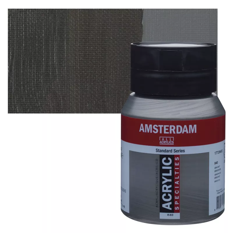 Akrylové barvy Amsterdam 500ml - varianty - 840 Graphite