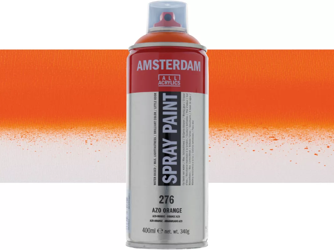Akrylový sprej Amsterdam 400 ml - varianty - Azo Orange 276