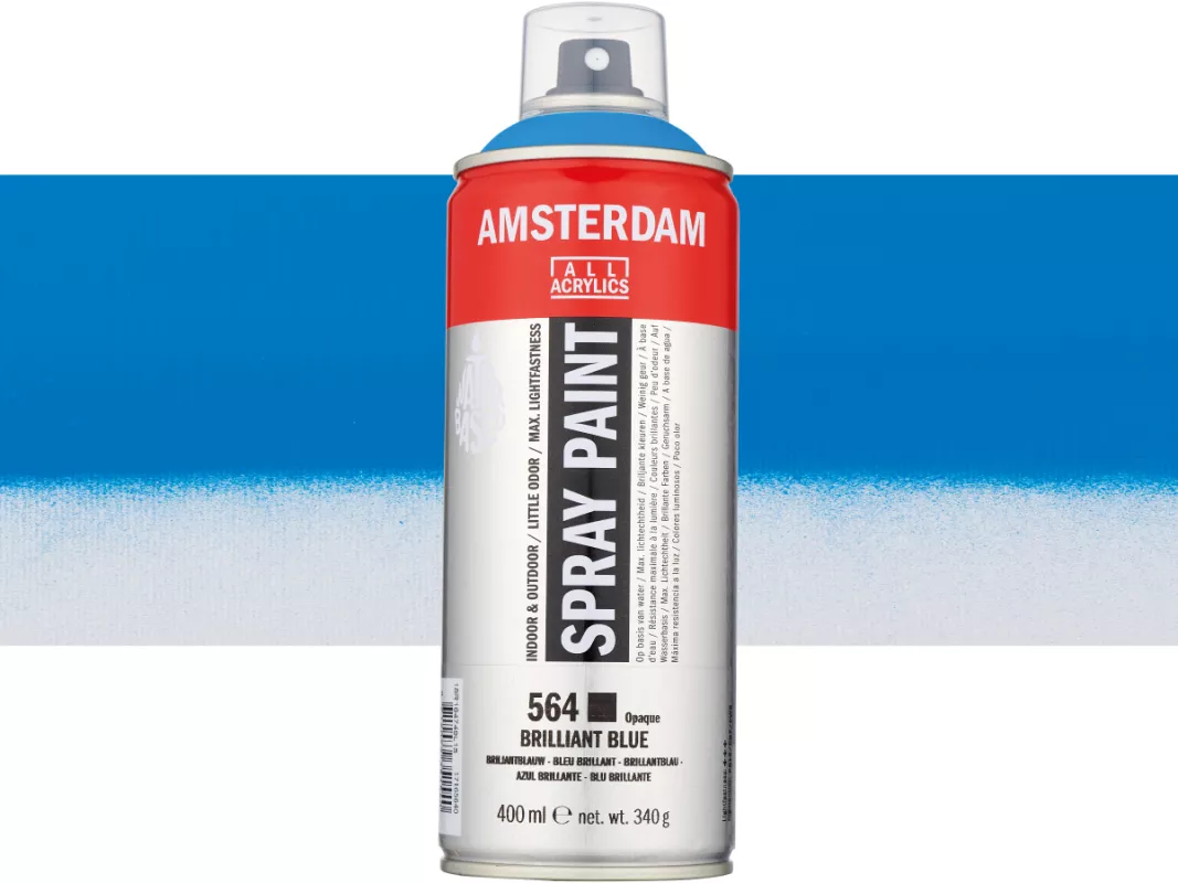 Akrylový sprej Amsterdam 400 ml - varianty - Brilliant Blue 564