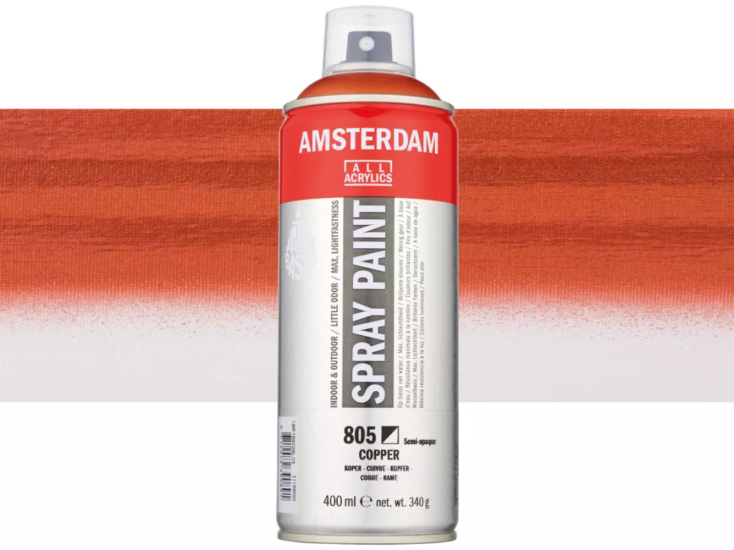 Akrylový sprej Amsterdam 400 ml - varianty - Copper 805