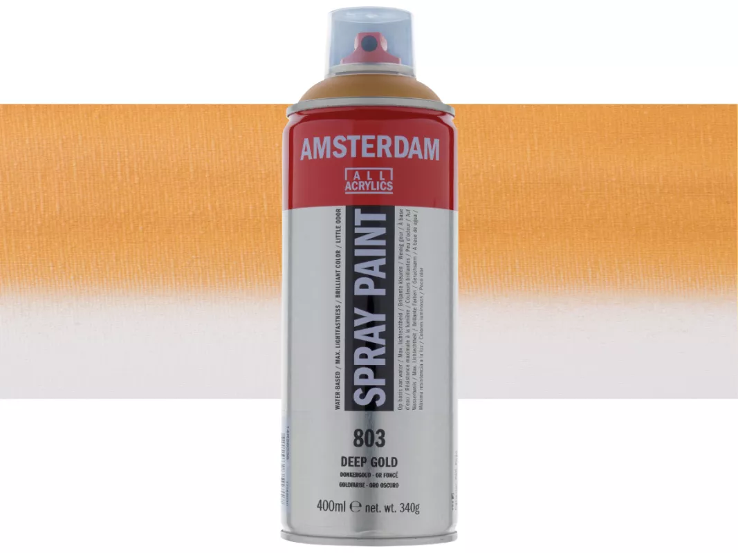 Akrylový sprej Amsterdam 400 ml - varianty - Deep Gold 803