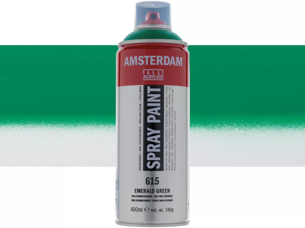 Akrylový sprej Amsterdam 400 ml - varianty - Emerald Green 615