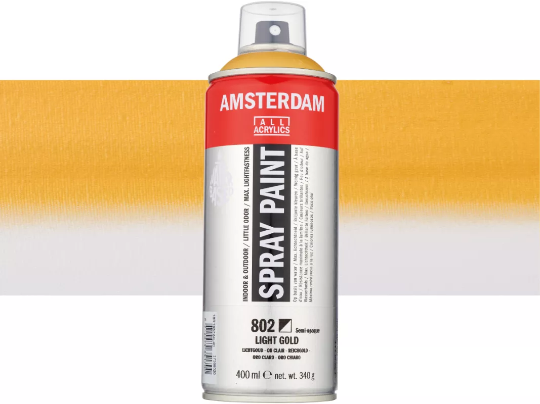 Akrylový sprej Amsterdam 400 ml - varianty - Light Gold 802