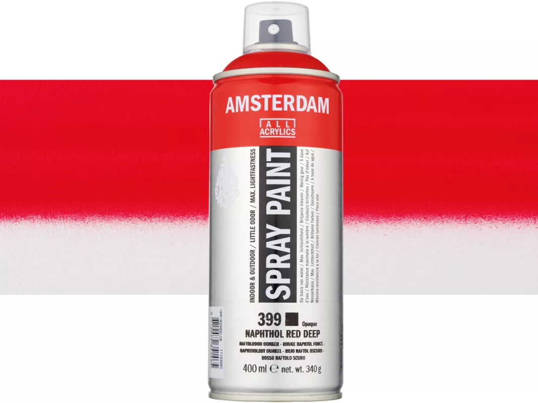 Akrylový sprej Amsterdam 400 ml - varianty - Naphthol Red Deep 399