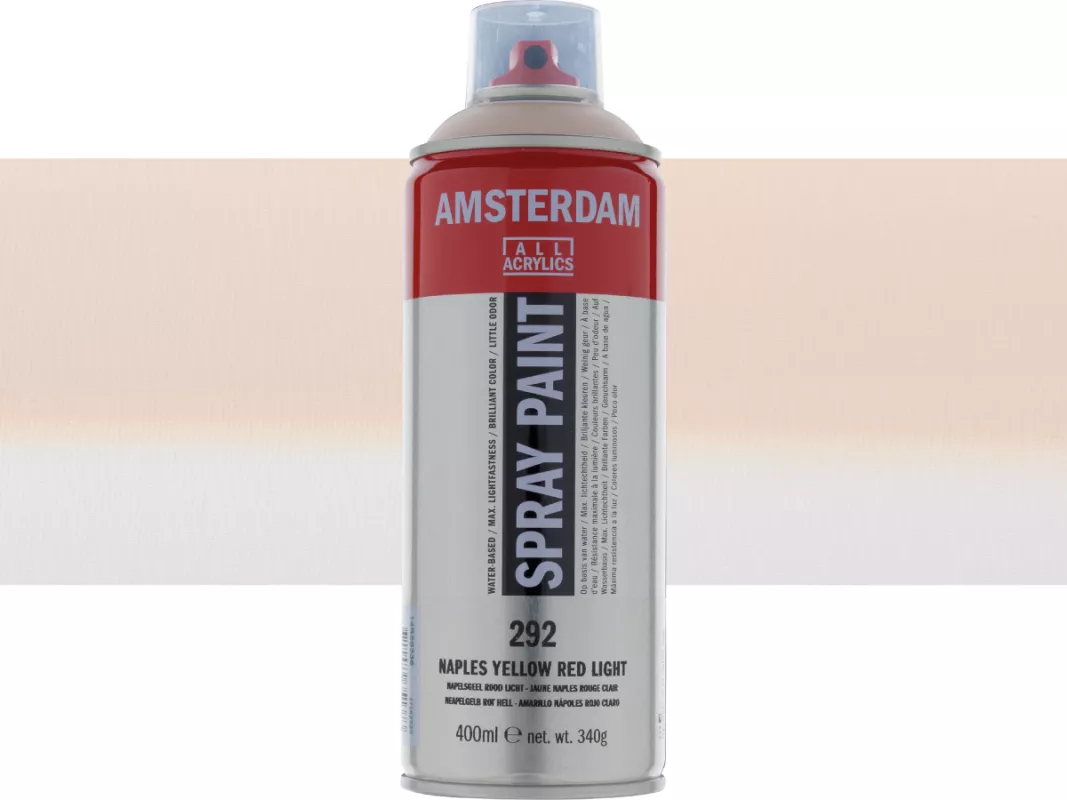 Akrylový sprej Amsterdam 400 ml - varianty - Naples Yellow Red Light 292