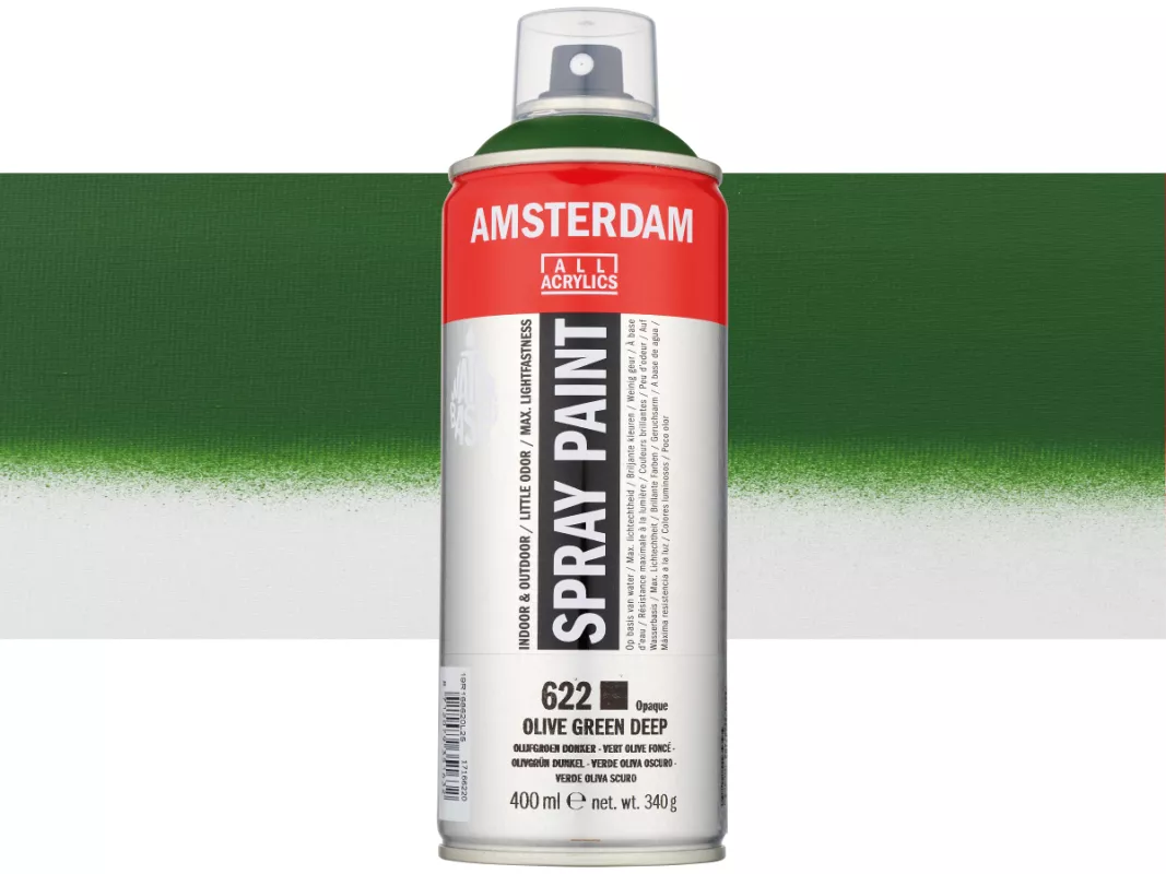 Akrylový sprej Amsterdam 400 ml - varianty - Olive Green Deep 622