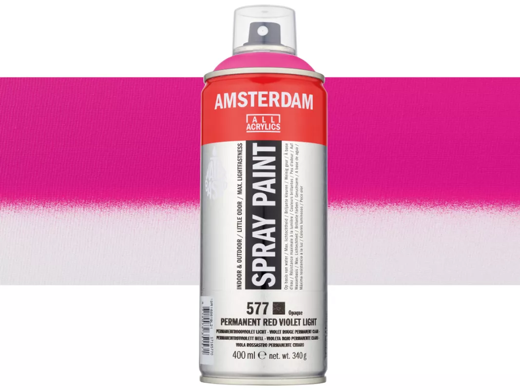 Akrylový sprej Amsterdam 400 ml - varianty - Permanent Red Violet Light 577